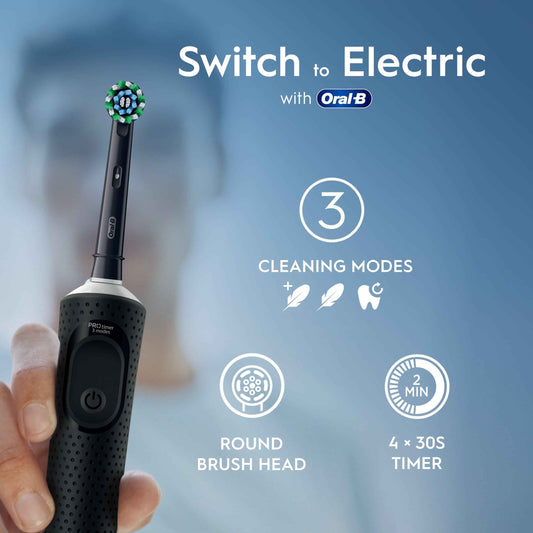 Oral B Pro Series Duo Electric Toothbrush Pink/black