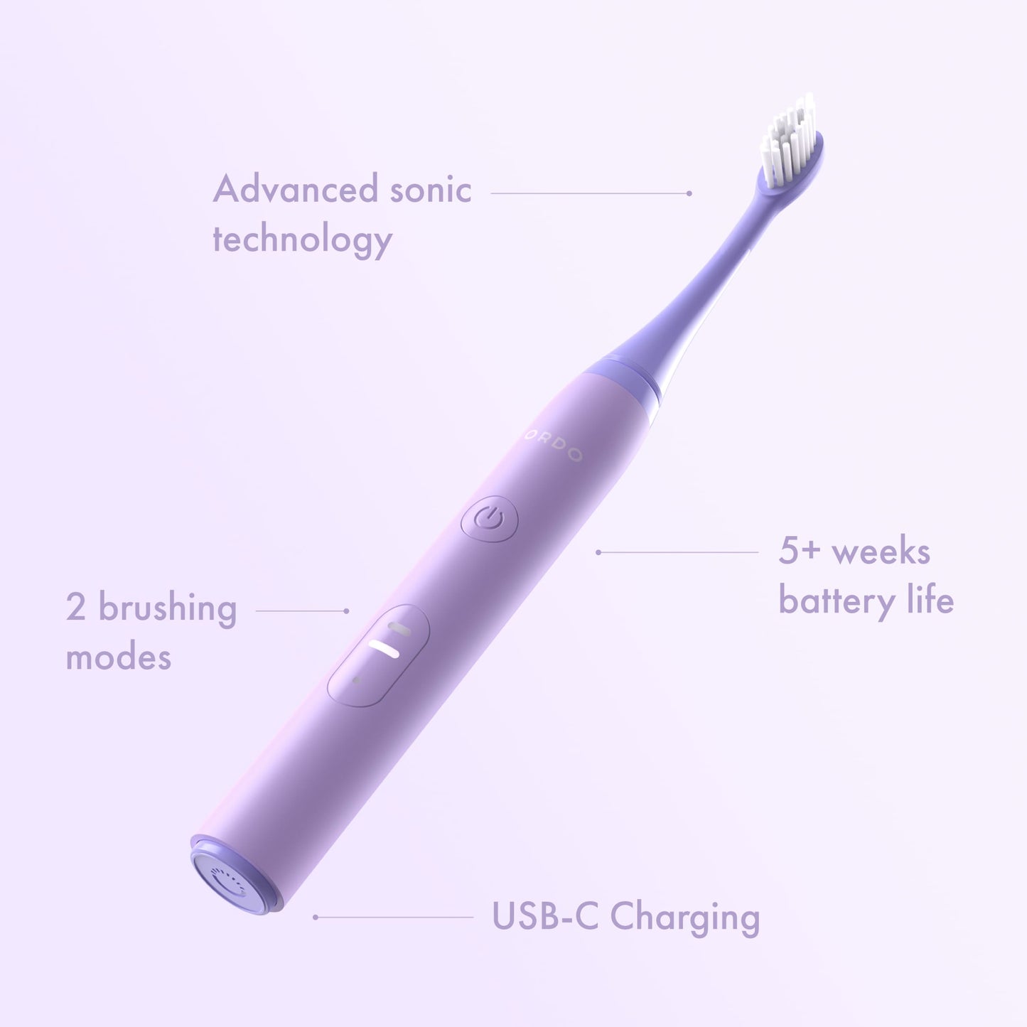 Ordo Sonic Lite Electric Toothbrush Lavender — image 5