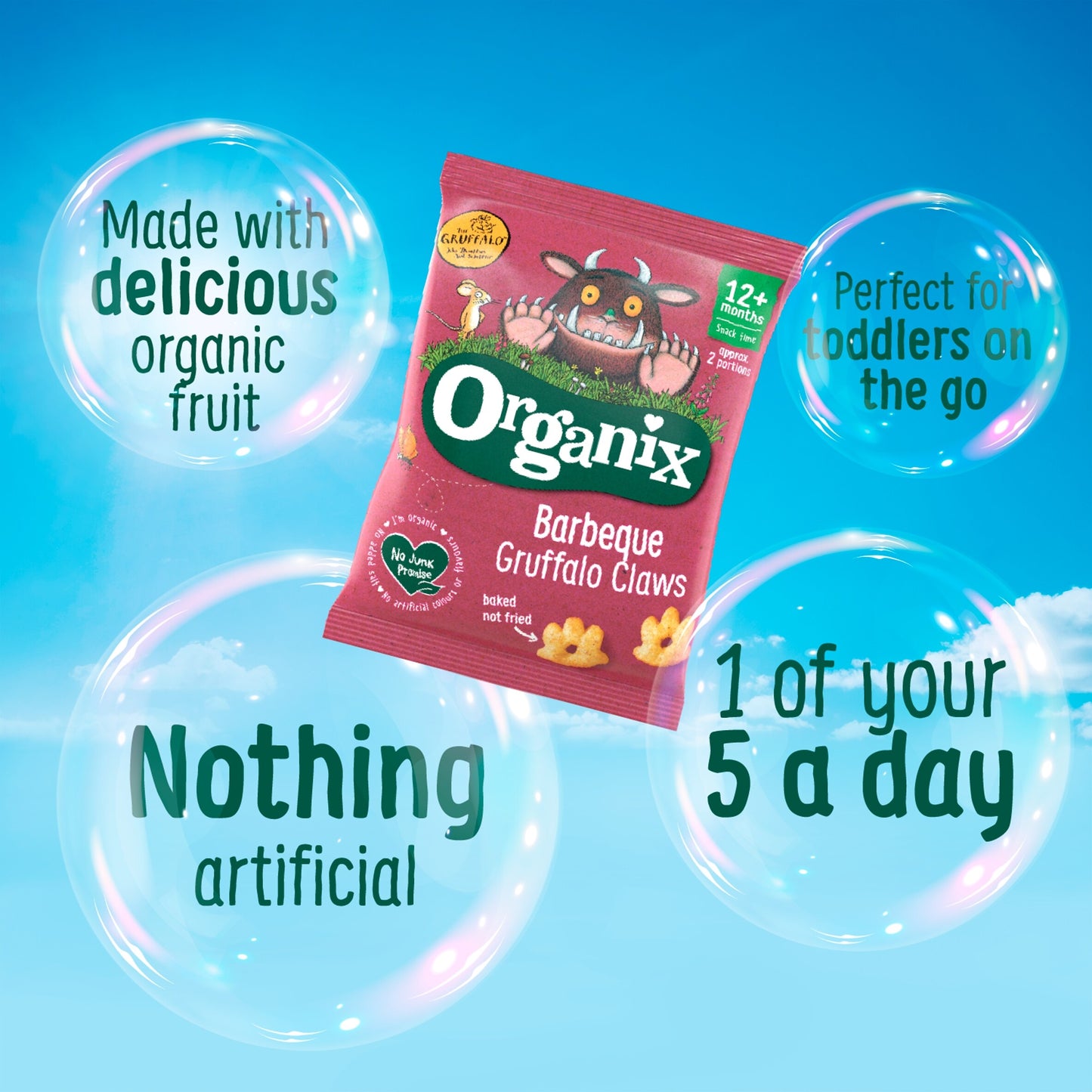 Organix Barbeque Gruffalo Claws 4X15g — image 2