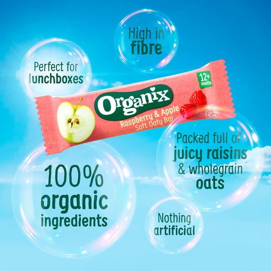 Organix Oat & Banana Mini Flapjack Bites 4 x 20g — image 2