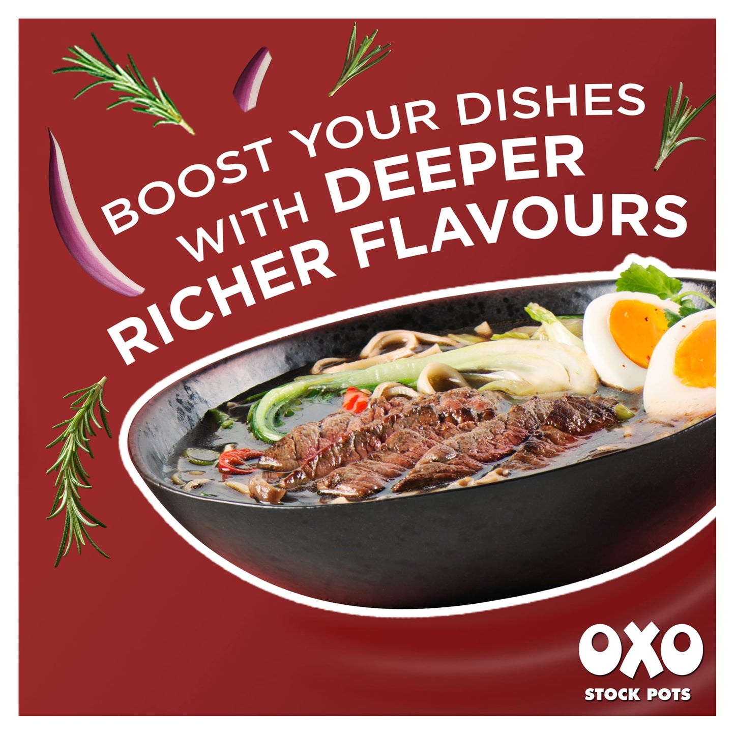 Oxo Beef Onion & Rosemary Stock Pot 4 Pack 80G — image 5