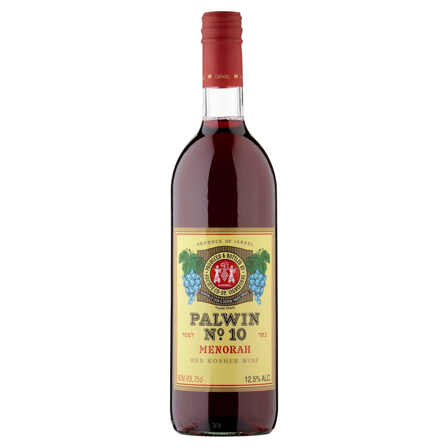 PALWIN No 10 Red Menorah 750ml
