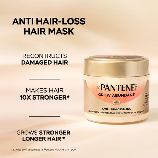 Pantene Grow Abundant Anti Hair Loss Mask 300ml — image 2
