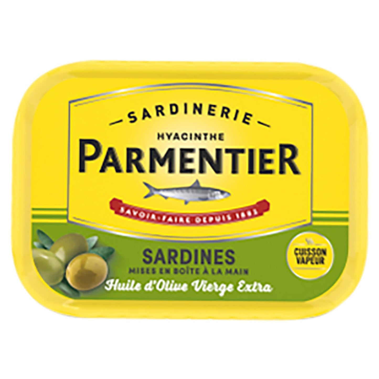 Parmentier Sardines in Extra Virgin Olive Oil 135g — image 1