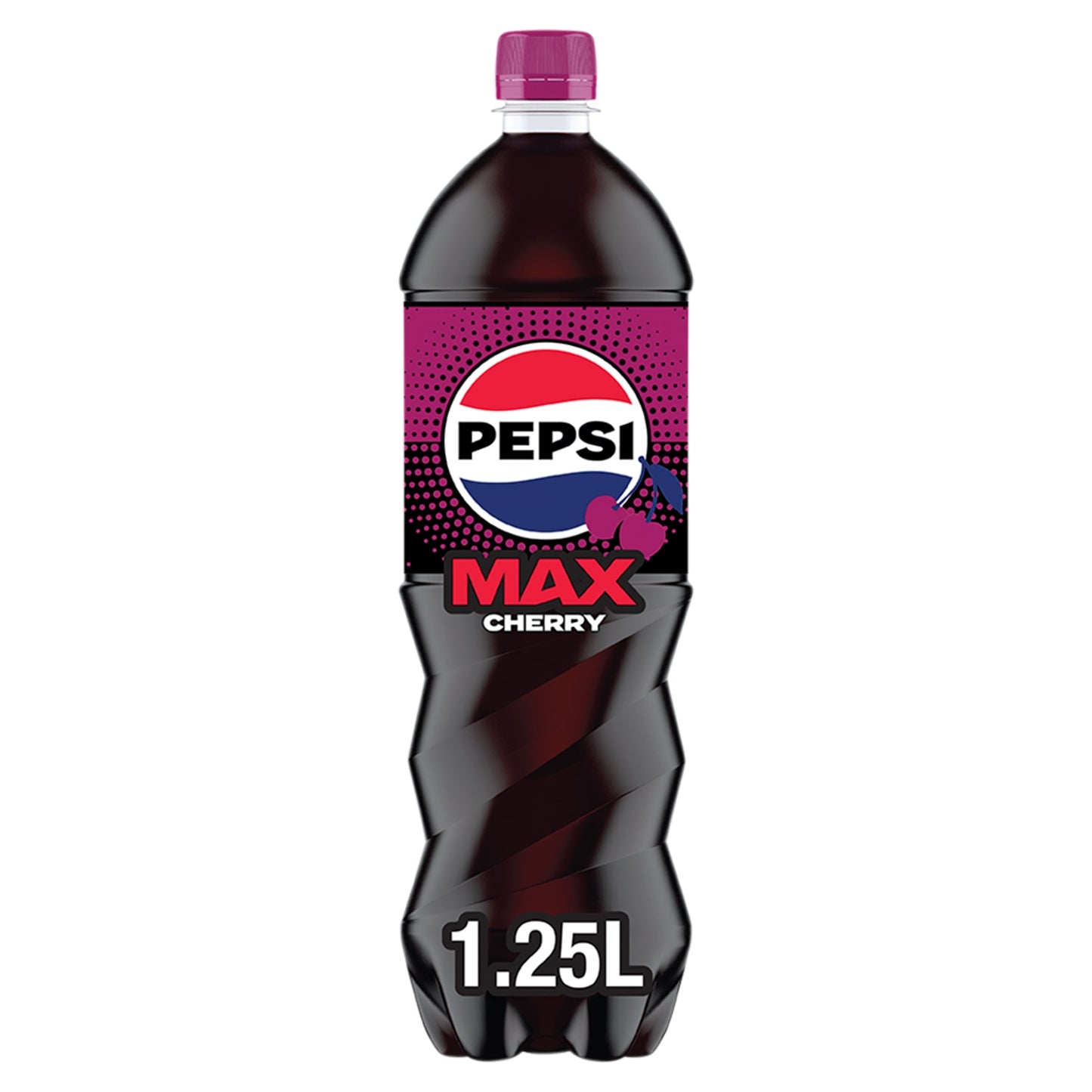 Pepsi Max Cherry No Sugar Cola Bottle 1.25L — image 1