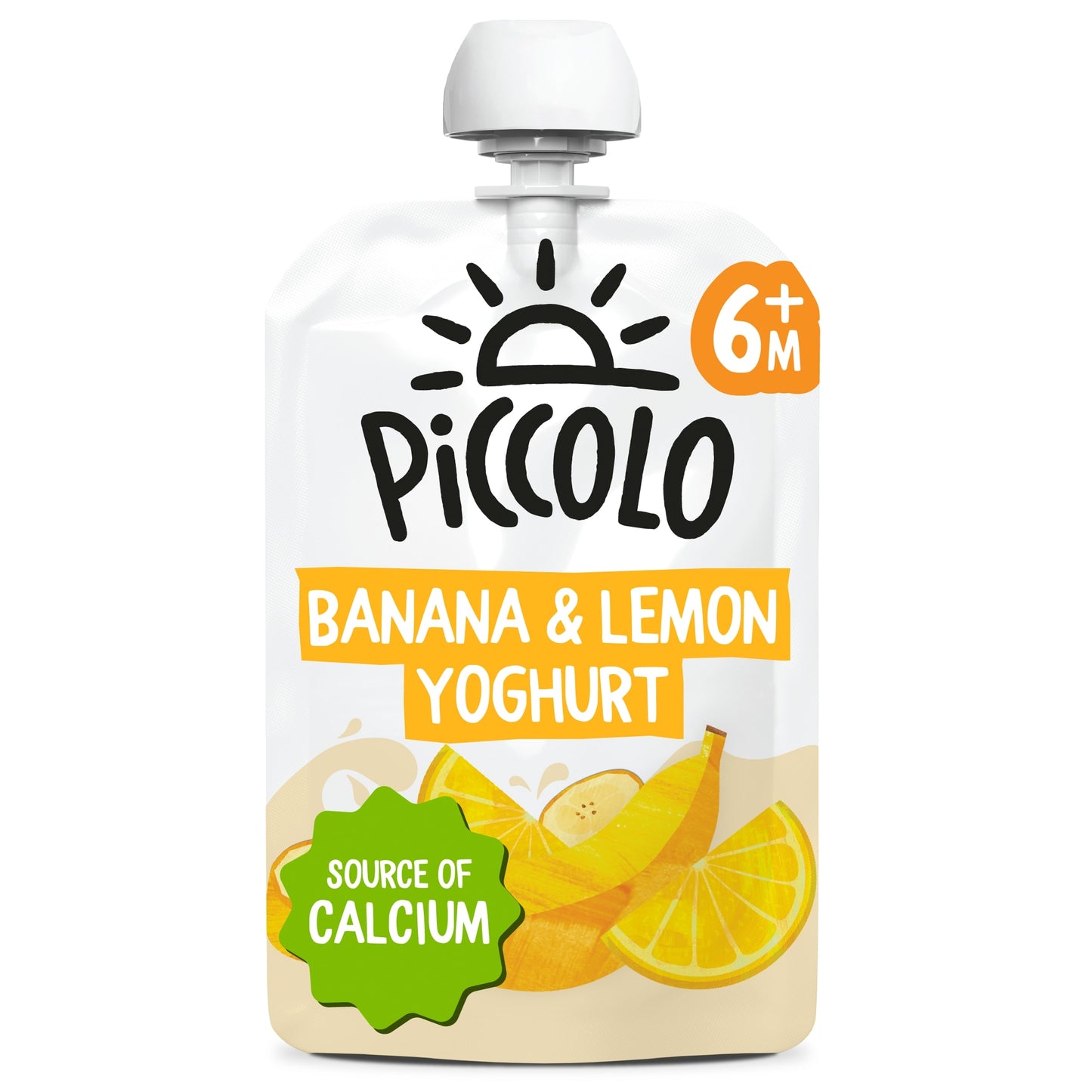 Piccolo Baby Organic Banana & Lemon Greek-Style Yoghurt 100g — image 1