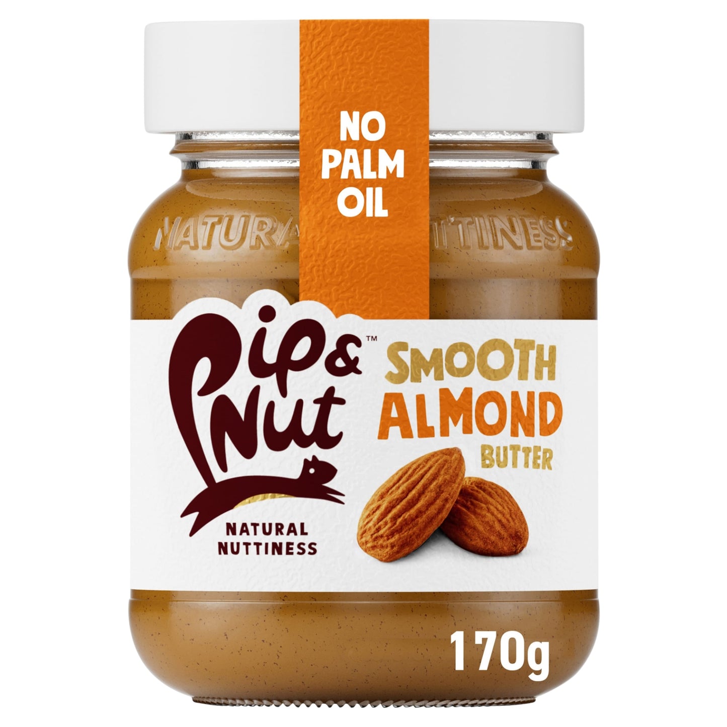 Pip & Nut Smooth Almond Butter 170G — image 1