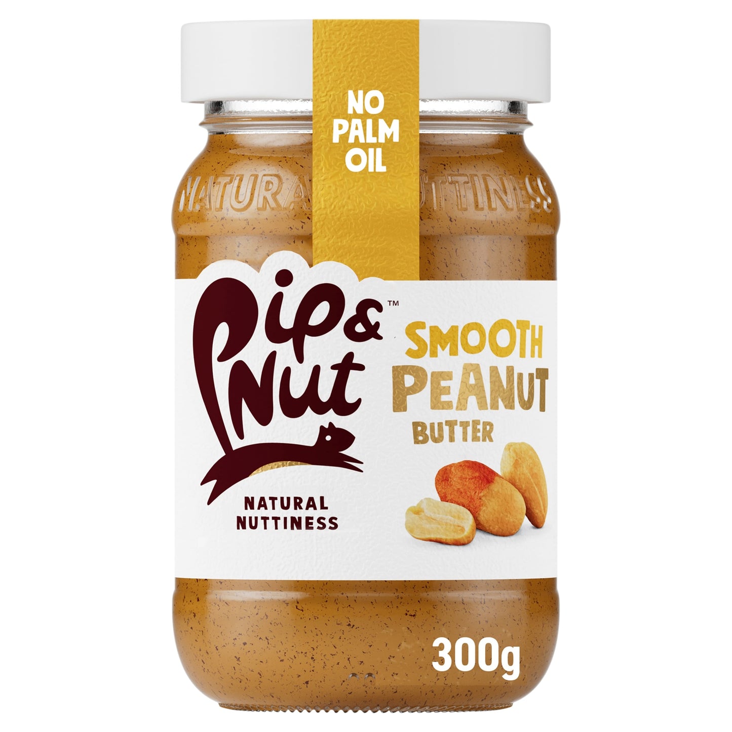 Pip & Nut Smooth Peanut Butter 300G — image 1