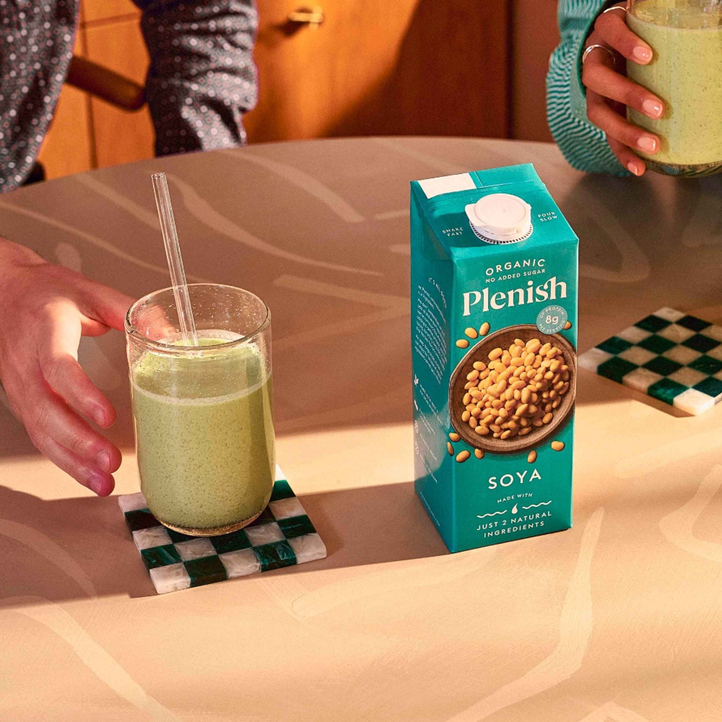 Plenish Organic Soya 1ltr pack shot