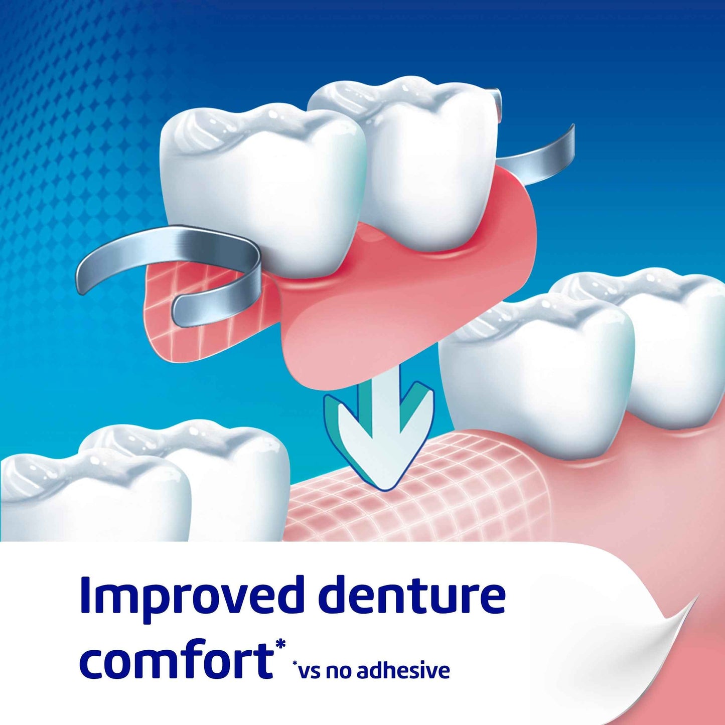 POLIGRIP Flavour Free Denture Fixative Cream 40g