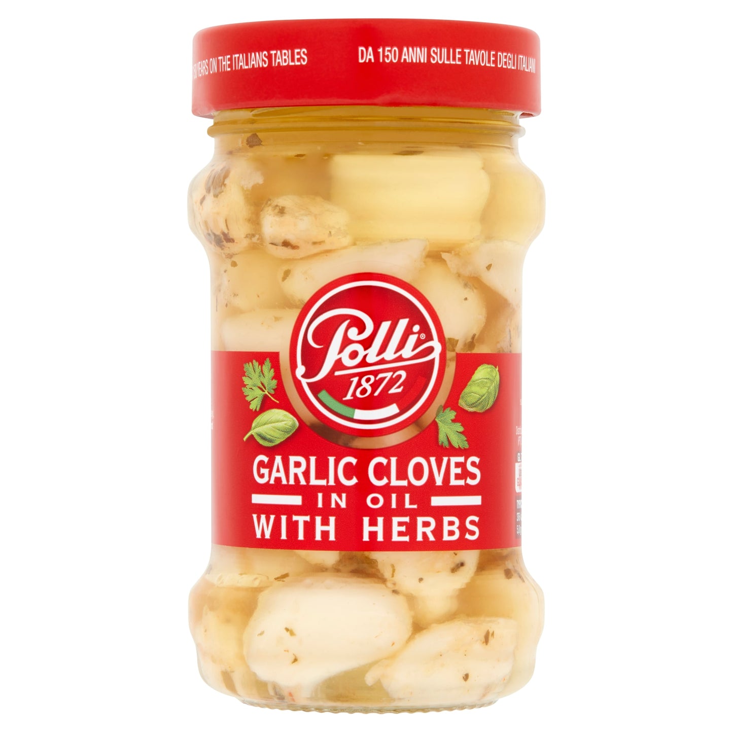 Polli Garlic Cloves In Oil With Herbs 190G — image 1