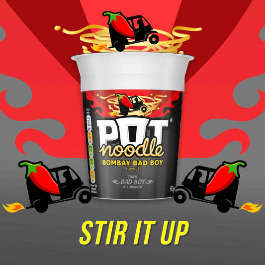 POT NOODLE Bombay Bad Boy Instant Noodles 90g