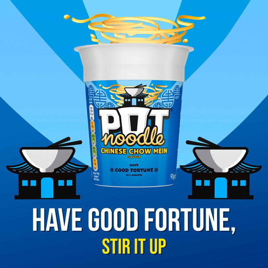 POT NOODLE Chinese Chow Mein 90g
