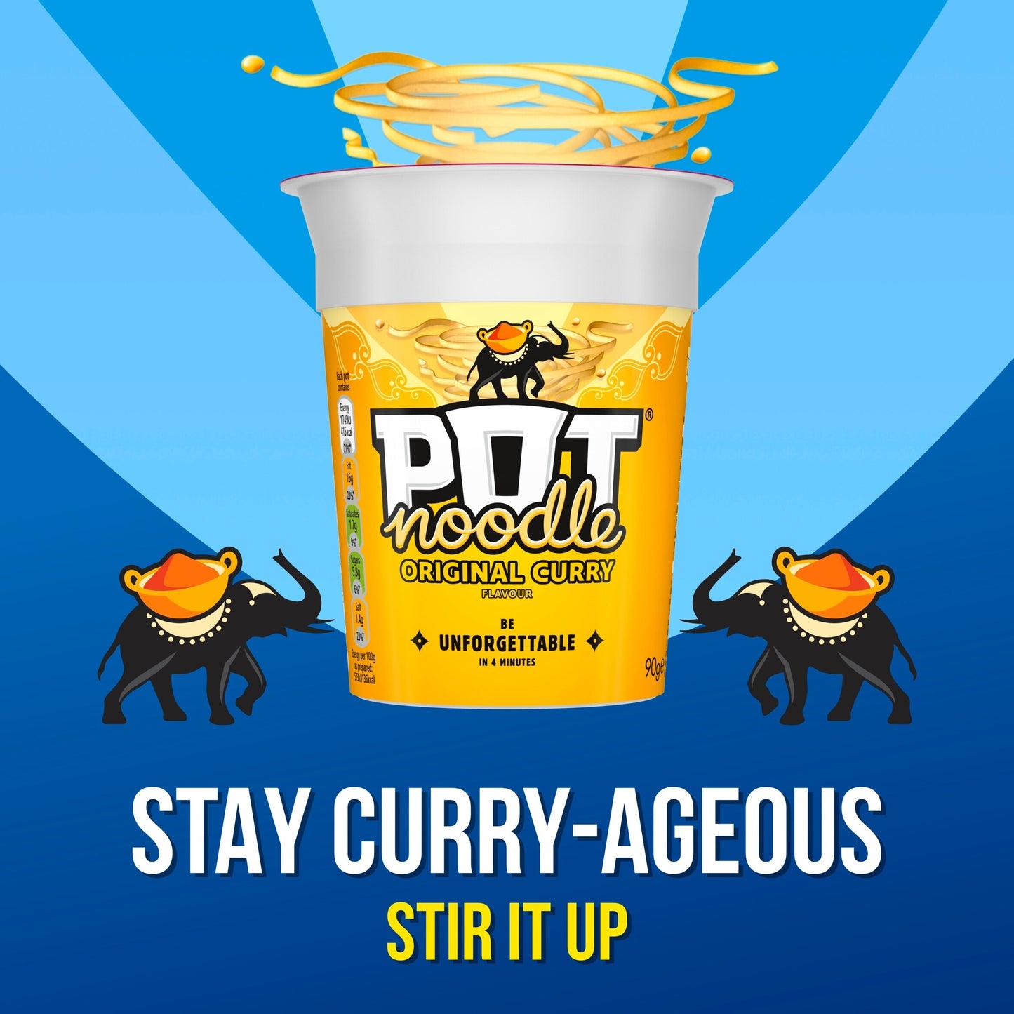 Pot Noodle Original Curry Instant Noodles 90g — image 4