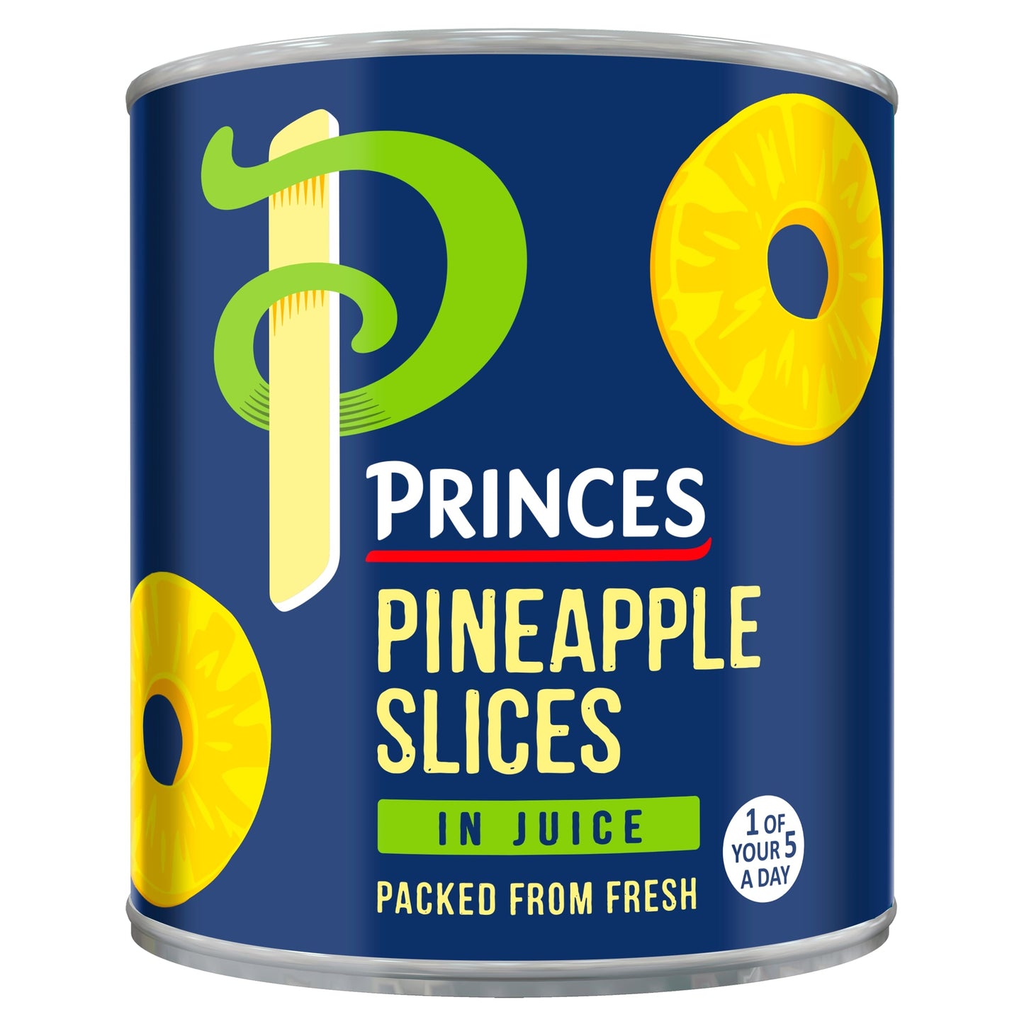 Princes Pineapple Slices In Juice 432G — image 1