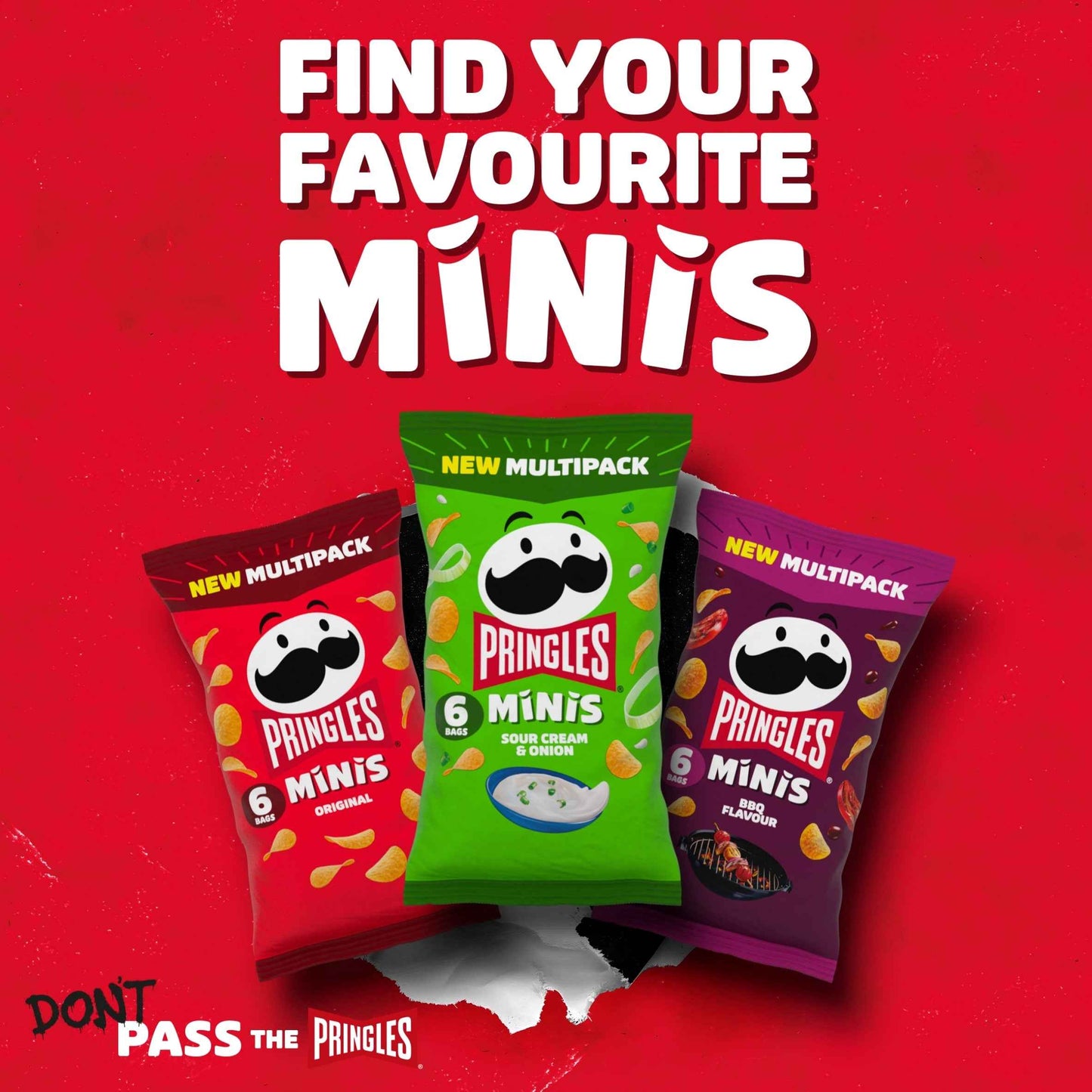 PRINGLES Minis Original Multipack Crisps 6x20g gallery