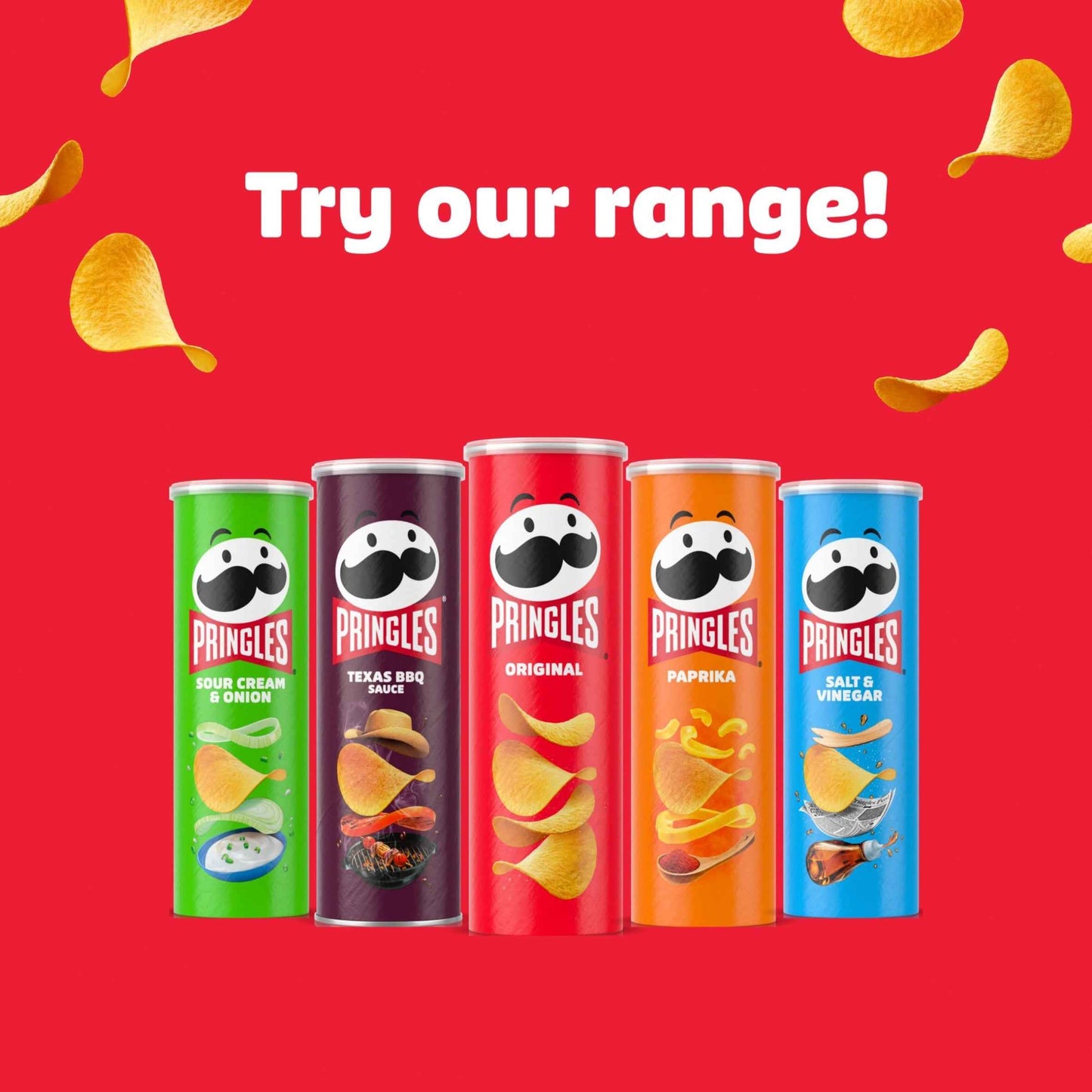PRINGLES Prawn Cocktail Sharing Crisps 165g