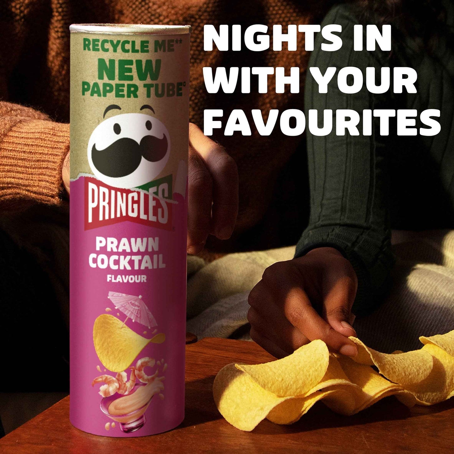 PRINGLES Prawn Cocktail Sharing Crisps 185g gallery