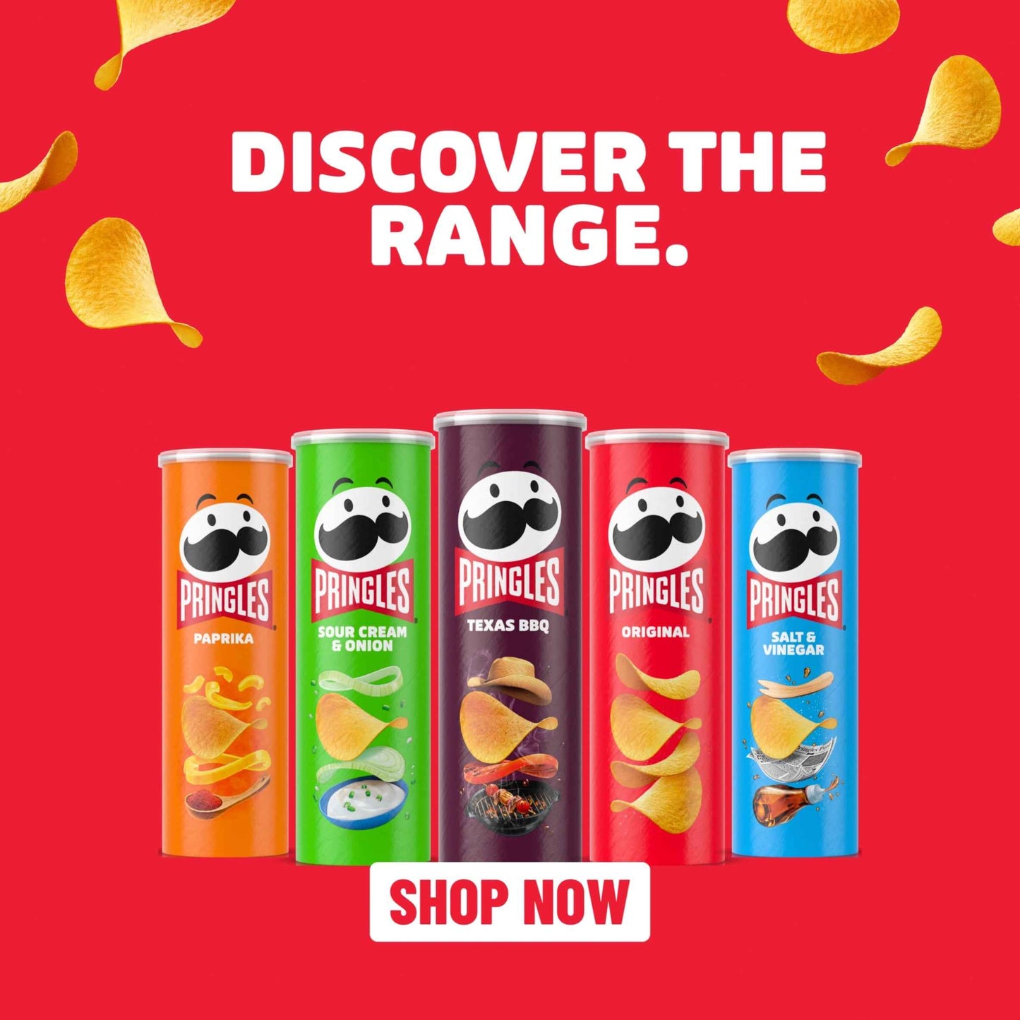 PRINGLES Texas Bbq Sharing Crisps 185g gallery