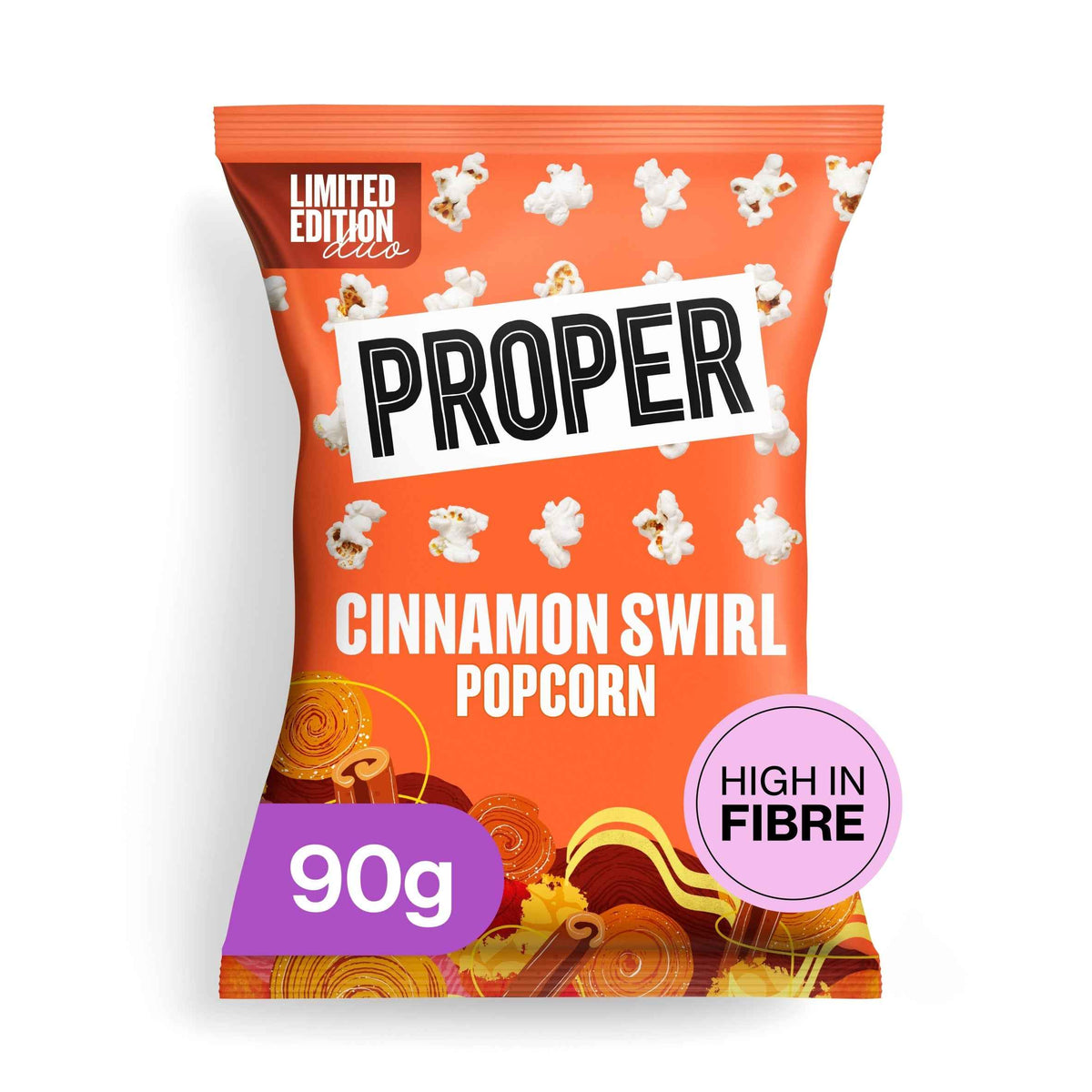 PROPER Cinnamon Swirl Popcorn 90g