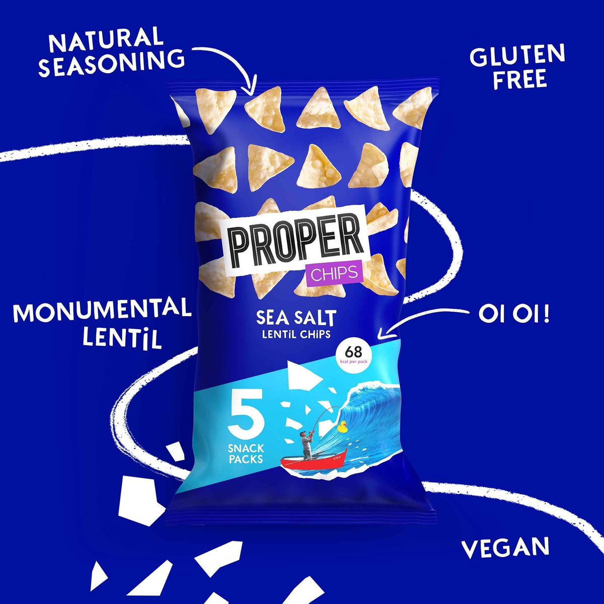 PROPERchips Sea Salt 5x14g 5x14g pack shot