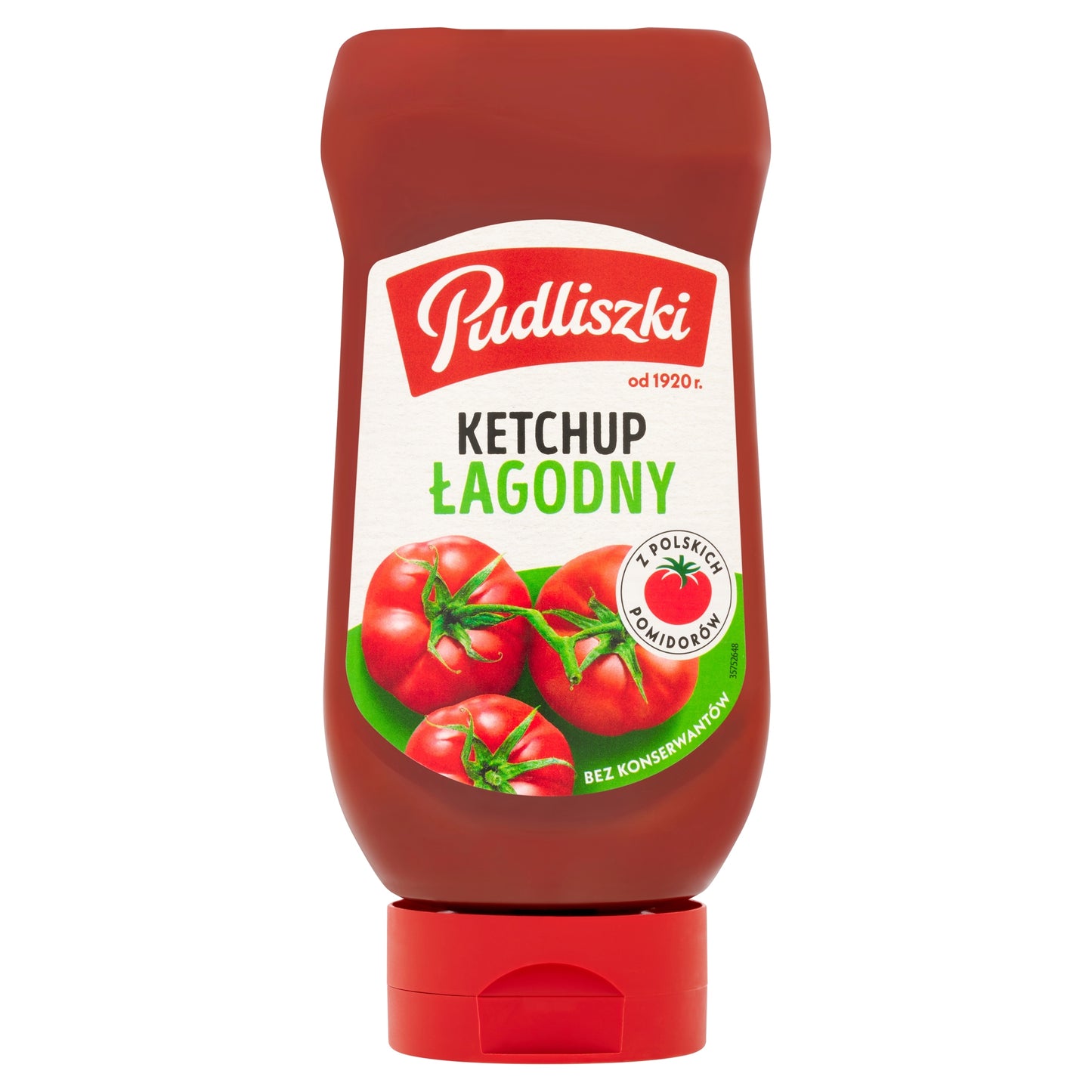 Pudliszki Mild Tomato Ketchup 480G — image 1