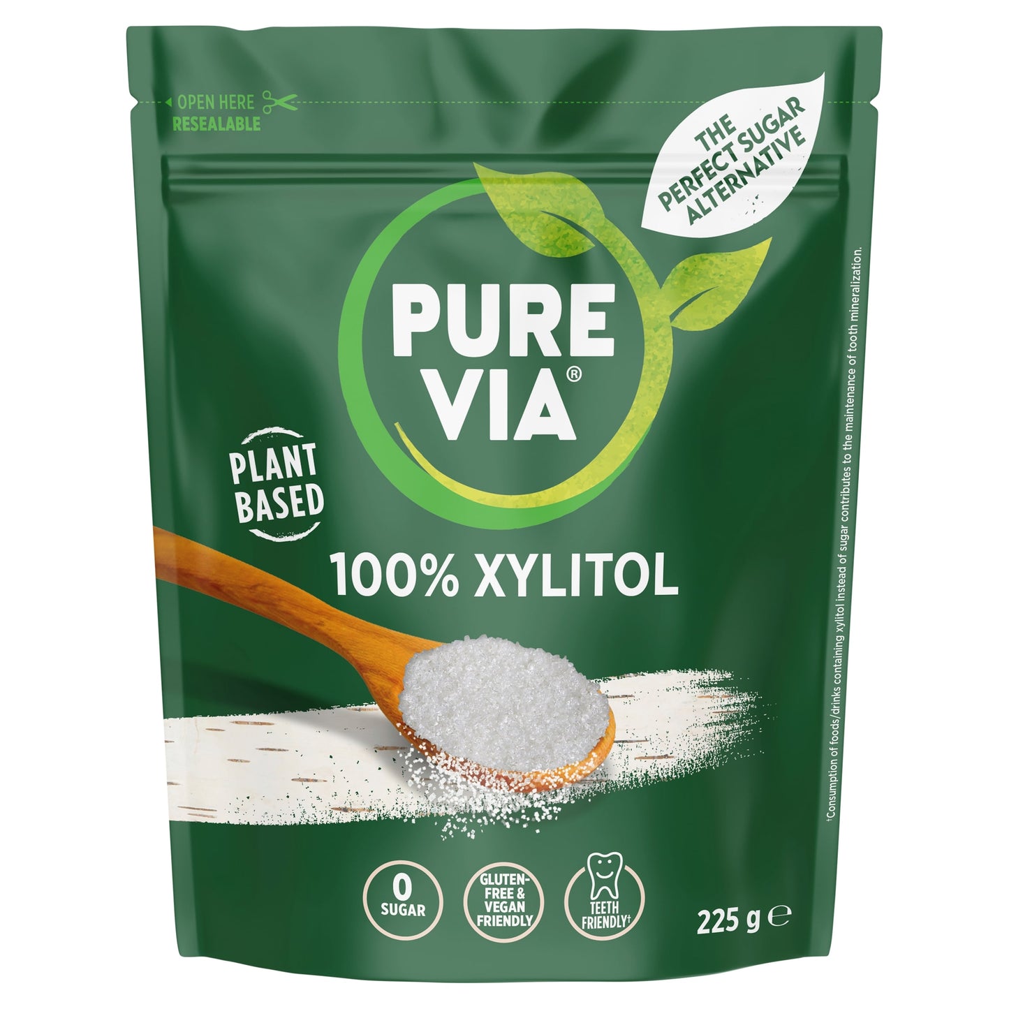 Pure Via 100% Xylitol Plant Based 225G — image 1
