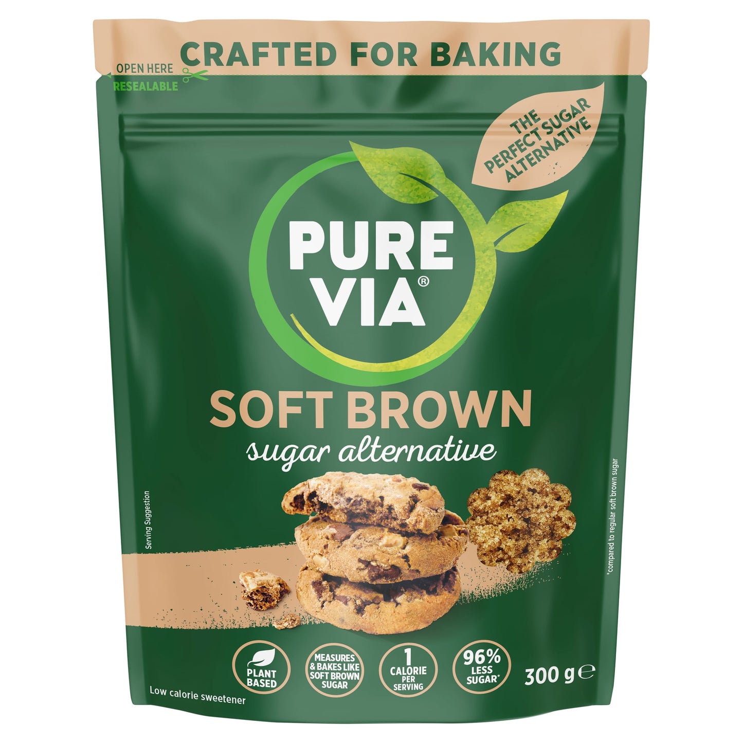 Pure Via Baker's Secret Soft Brown Sugar Alternative 300G — image 1