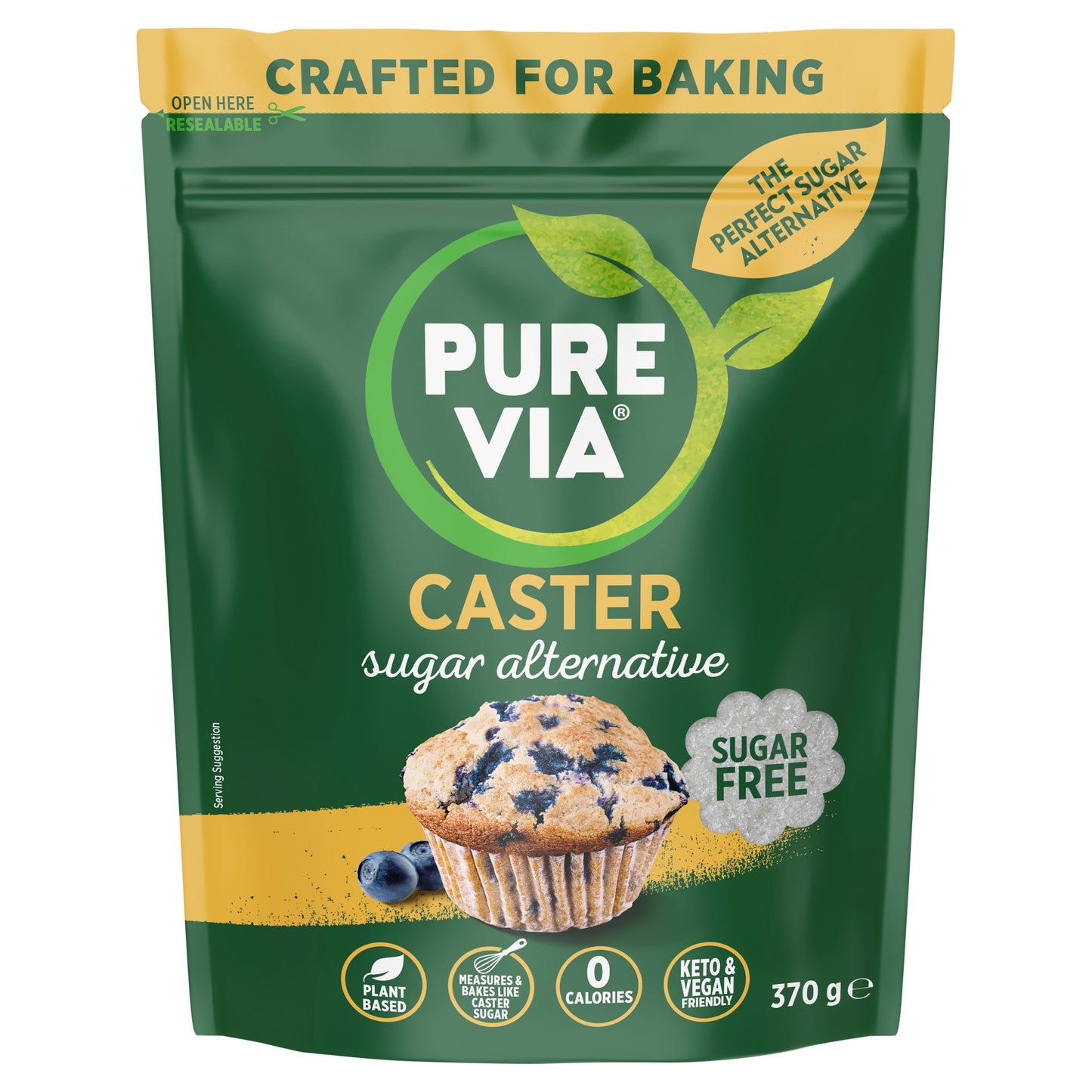 Purevia Caster Sugar Alternative 370G — image 1
