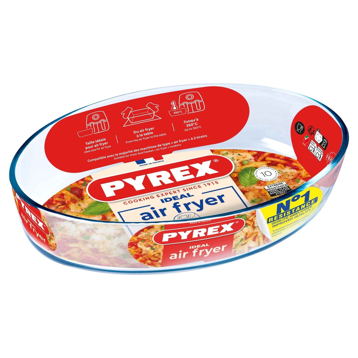 PYREX Air Fryer Dish Oval 0.7l