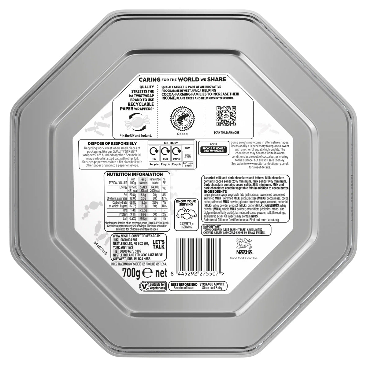 Quality Street Chocolate Sharing Tin 700g — image 5
