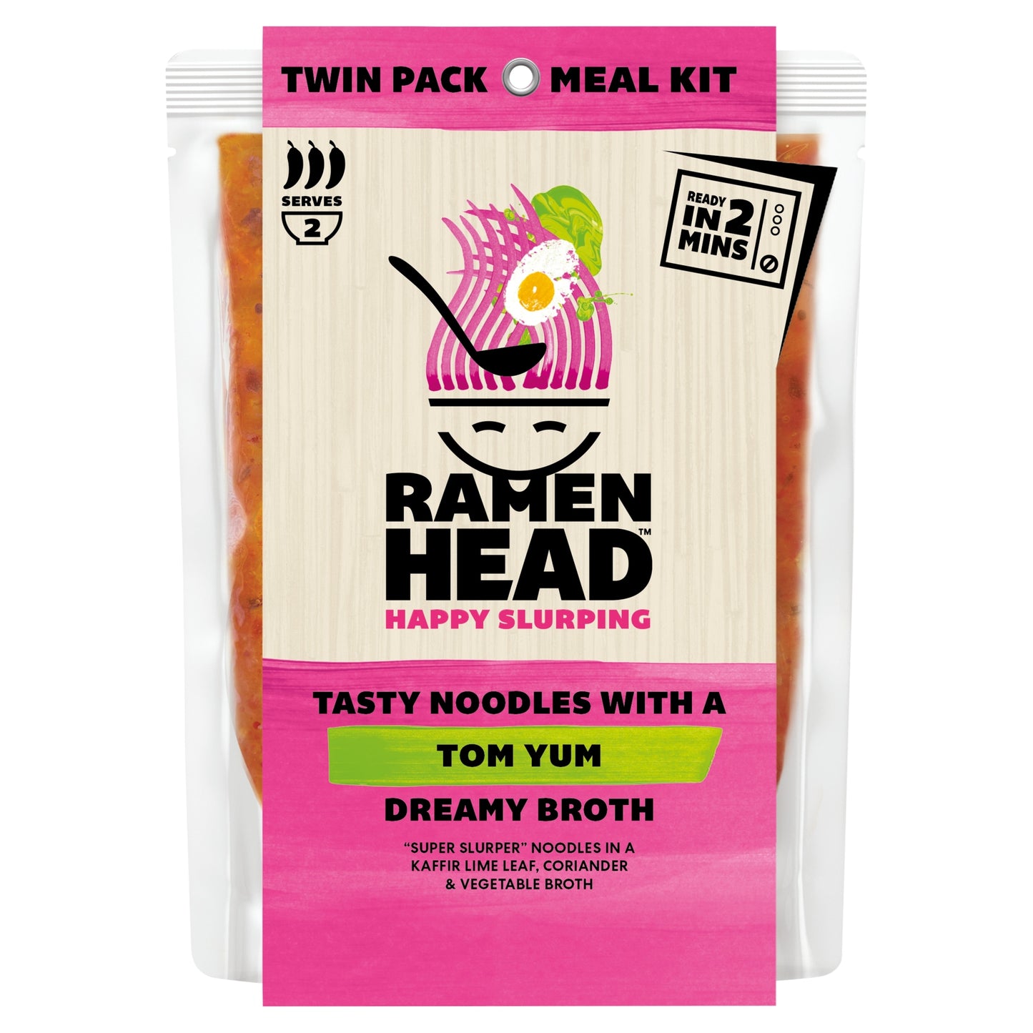 Ramenhead Tom Yum Noodle & Broth 450g — image 1