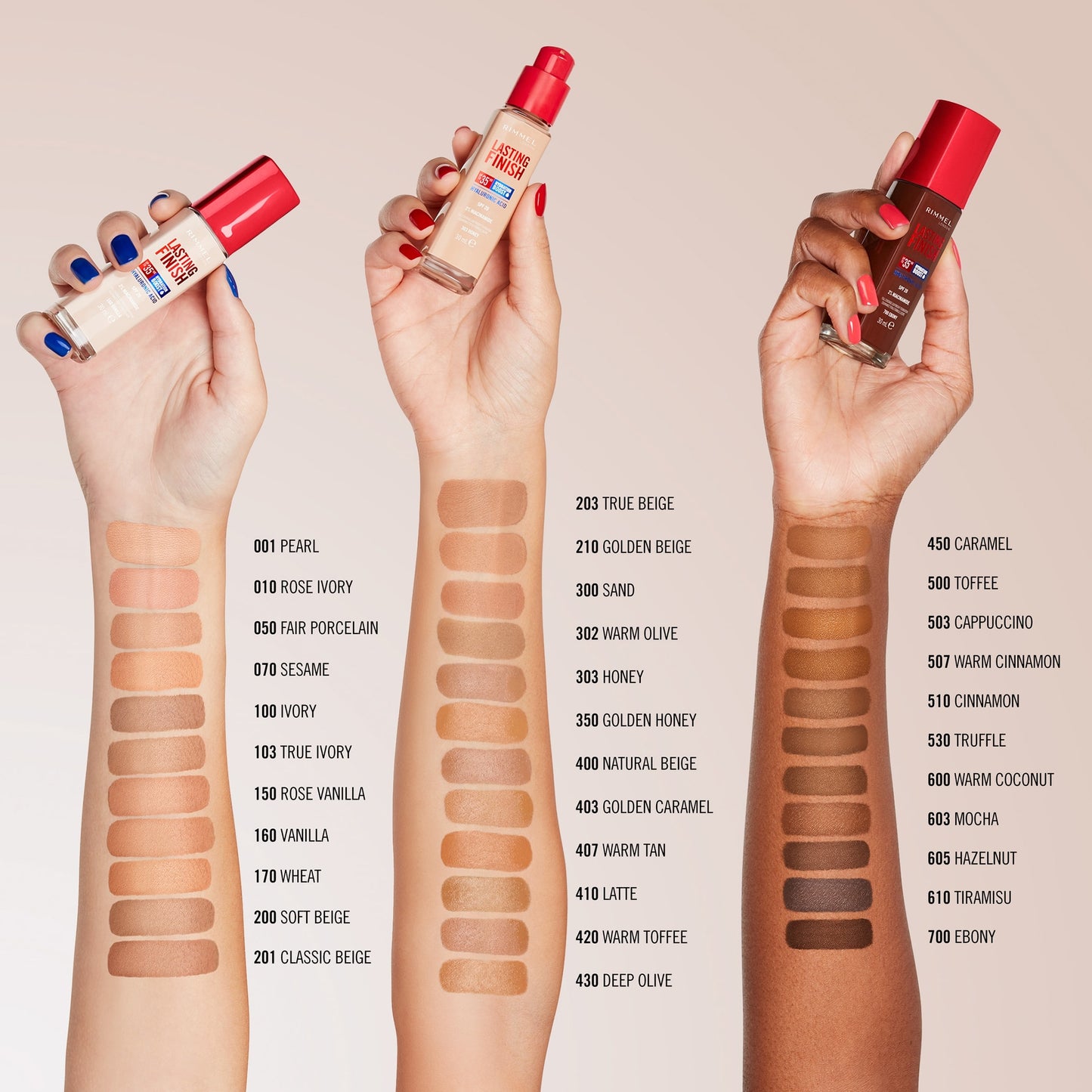 Rimmel Lasting Finish Foundation 010 Rose Ivory 30Ml — image 2