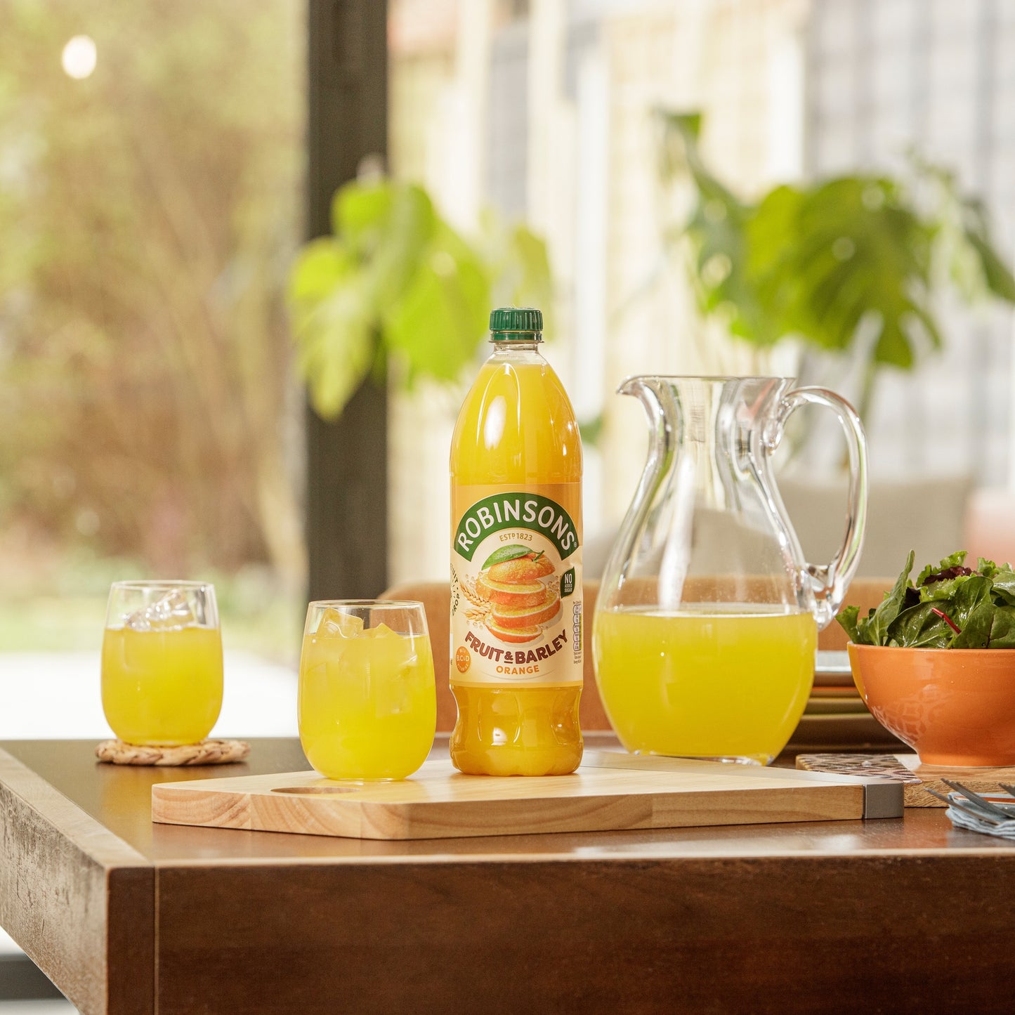 Robinsons Fruit & Barley with Vitamins Orange Squash 1L — image 2
