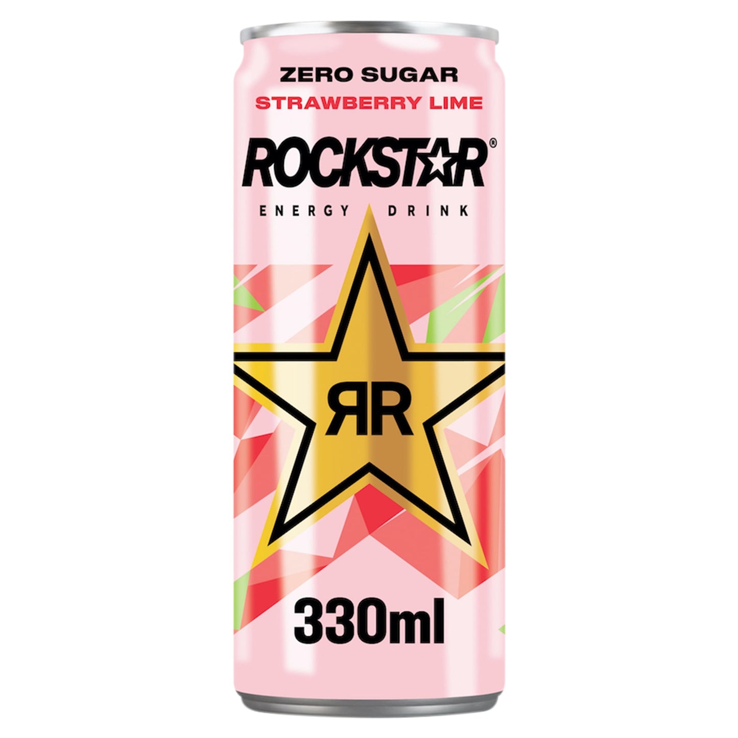 Rockstar Strawberry and Lime Sugar Free 330ml — image 1