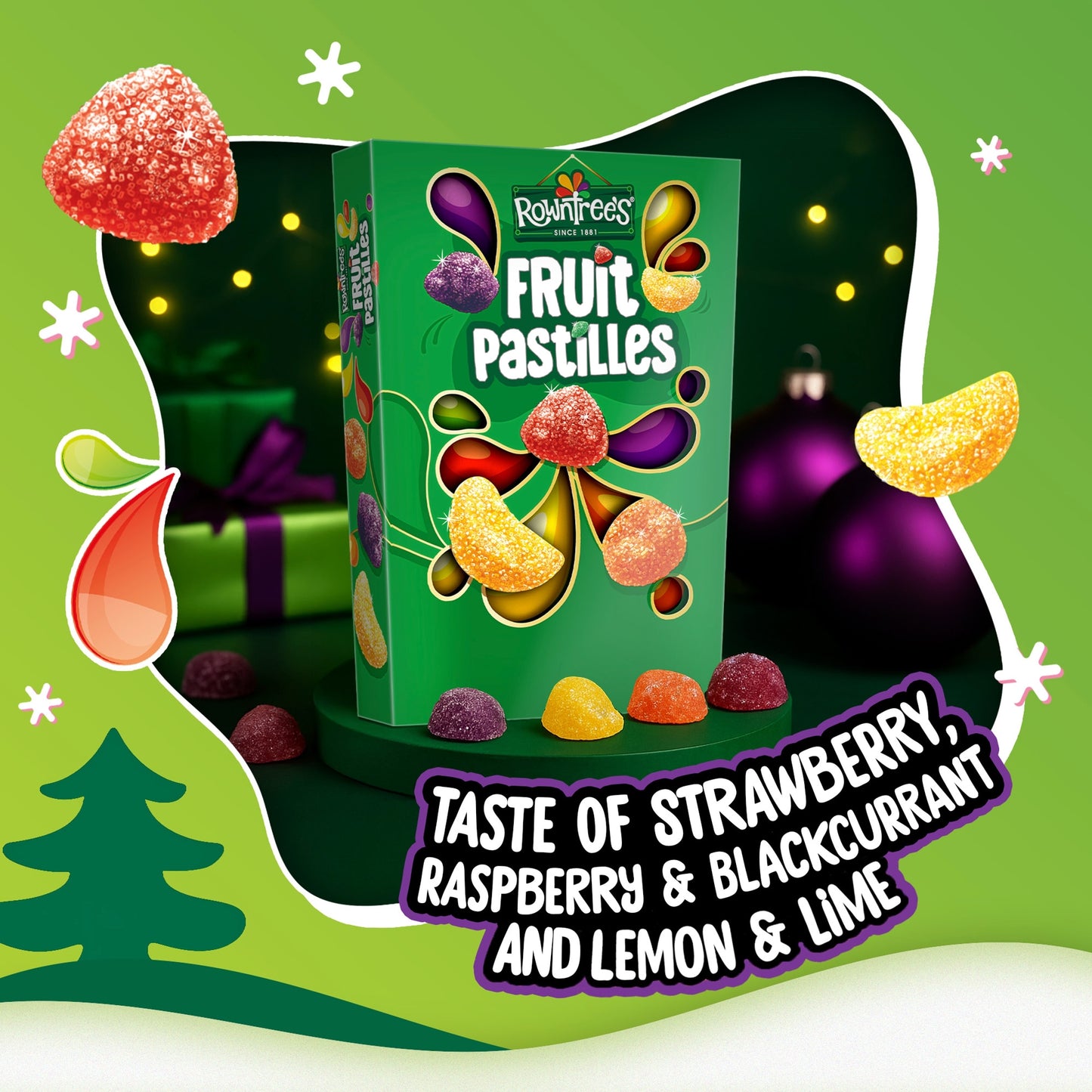 Rowntree's Fruit Pastilles Sweets Carton 320g — image 5