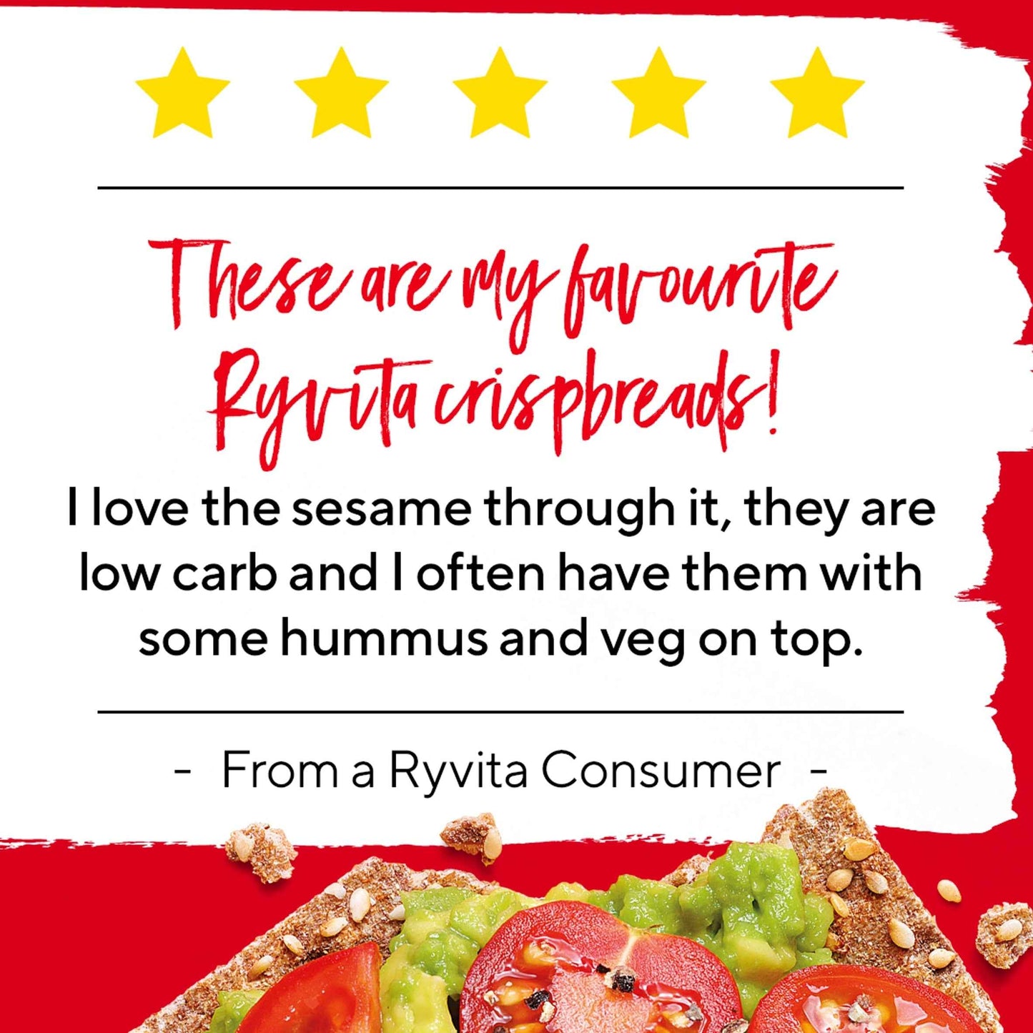 RYVITA Sesame Crispbread 250g extra photo