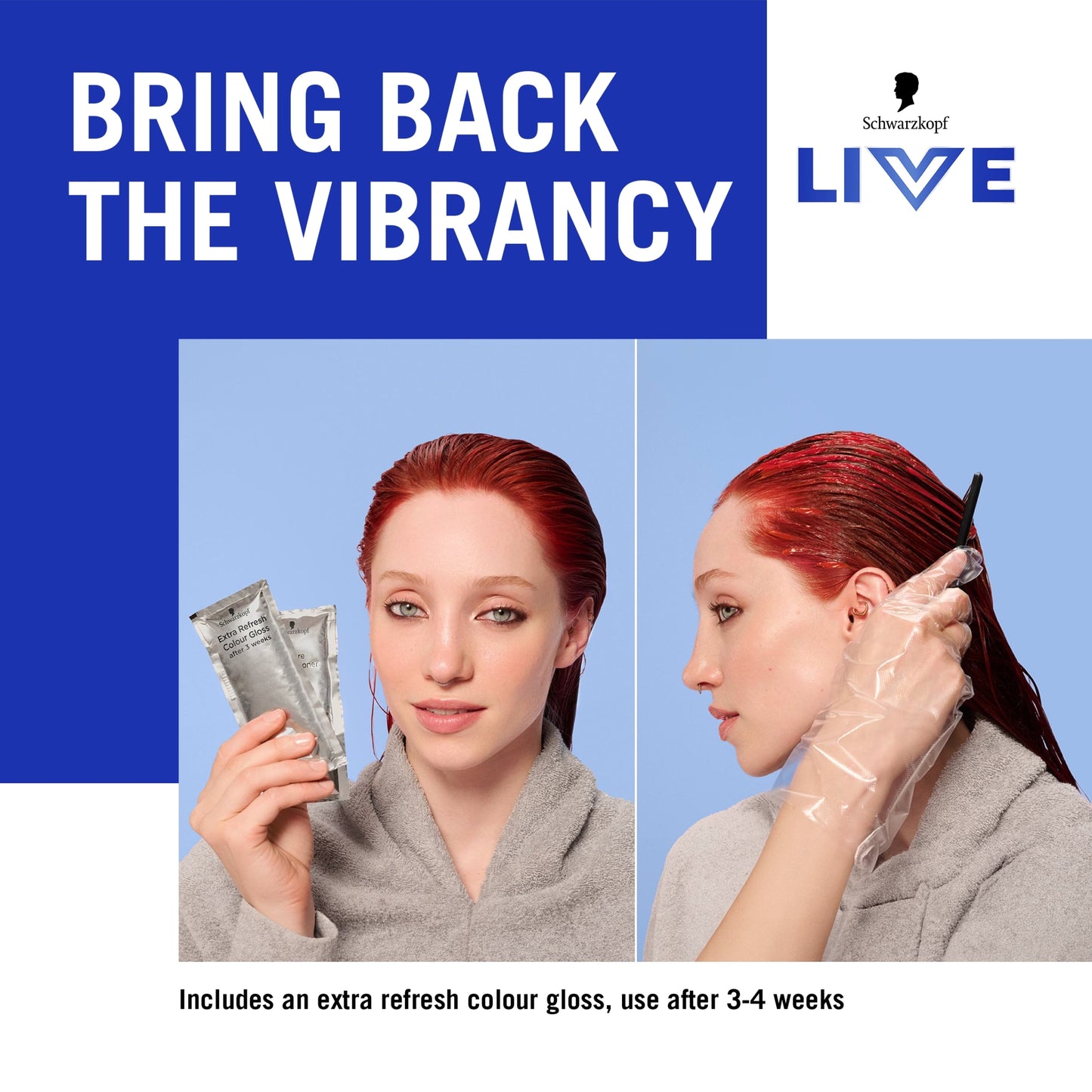 Schwarzkopf LIVE Intense Colour L68 Volcanic Blaze Permanent Hair Dye — image 5