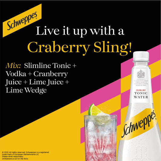 Schweppes Slimline Tonic Water 1L — image 2