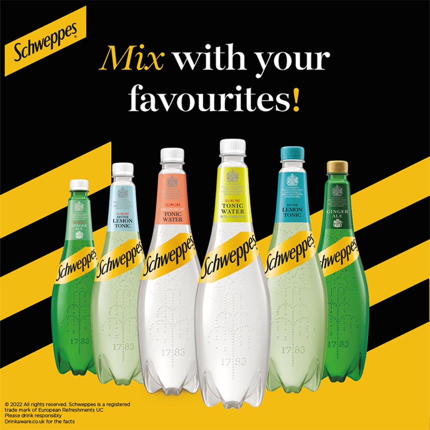 Schweppes Slimline Tonic Water With Lemon Zest 1L — image 2