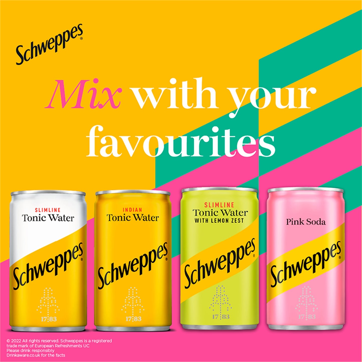 Schweppes Slimline Tonic With Lemon 12X150ml — image 2