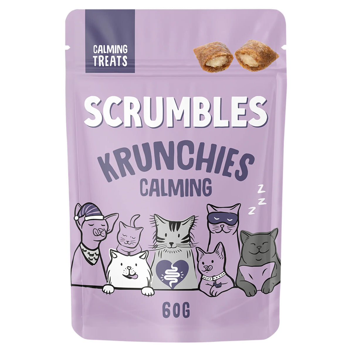 Scrumbles Krunchies Cat Calming 60g — image 1