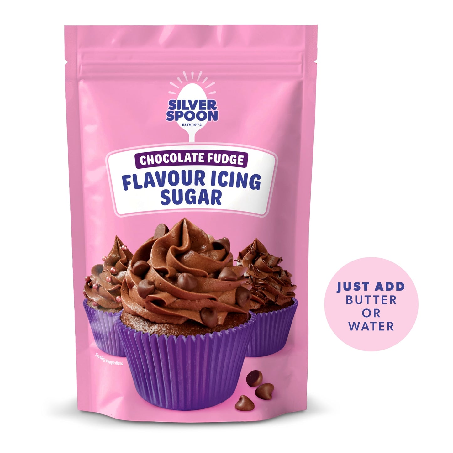 Silver Spoon Chocolate Fudge Icing Sugar 200g — image 1