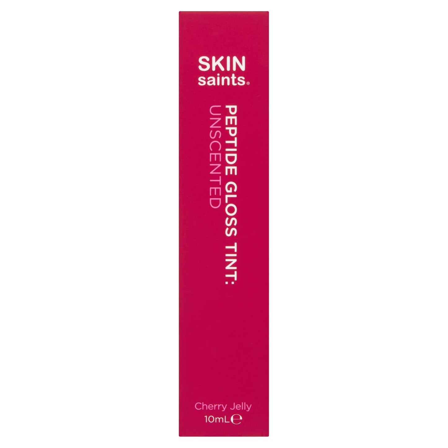 Skin Saints Peptide Gloss Tint Unscented Cherry Jelly 10ml — image 1