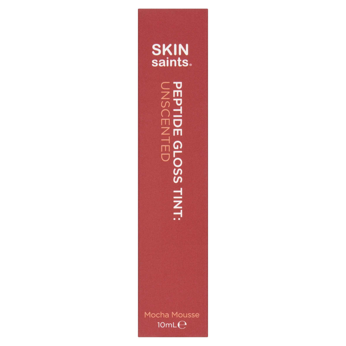 SKIN saints Peptide Gloss Tint Unscented Mocha Mousse 10ml