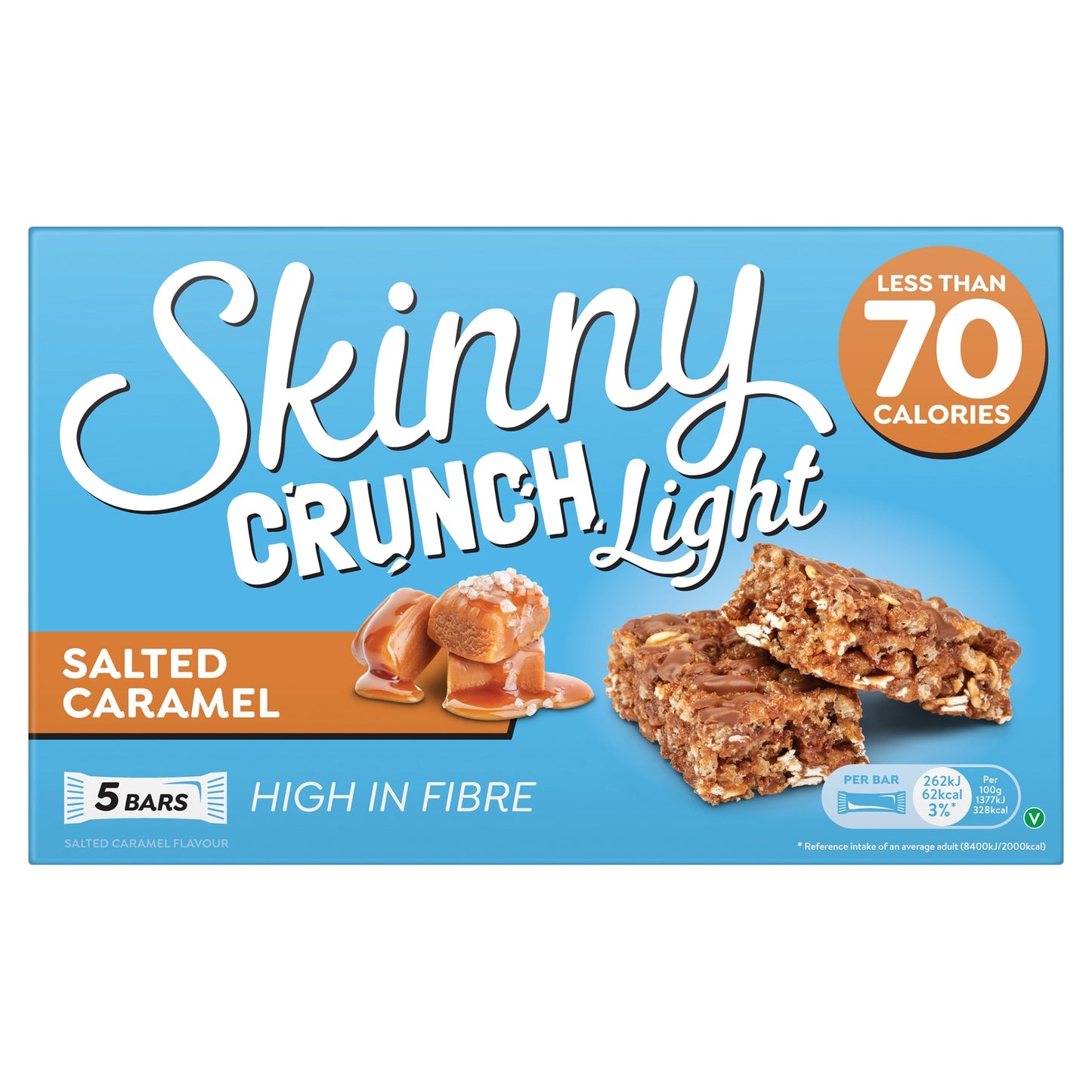 Skinny Crunch Light Salted Caramel 5X19g — image 1