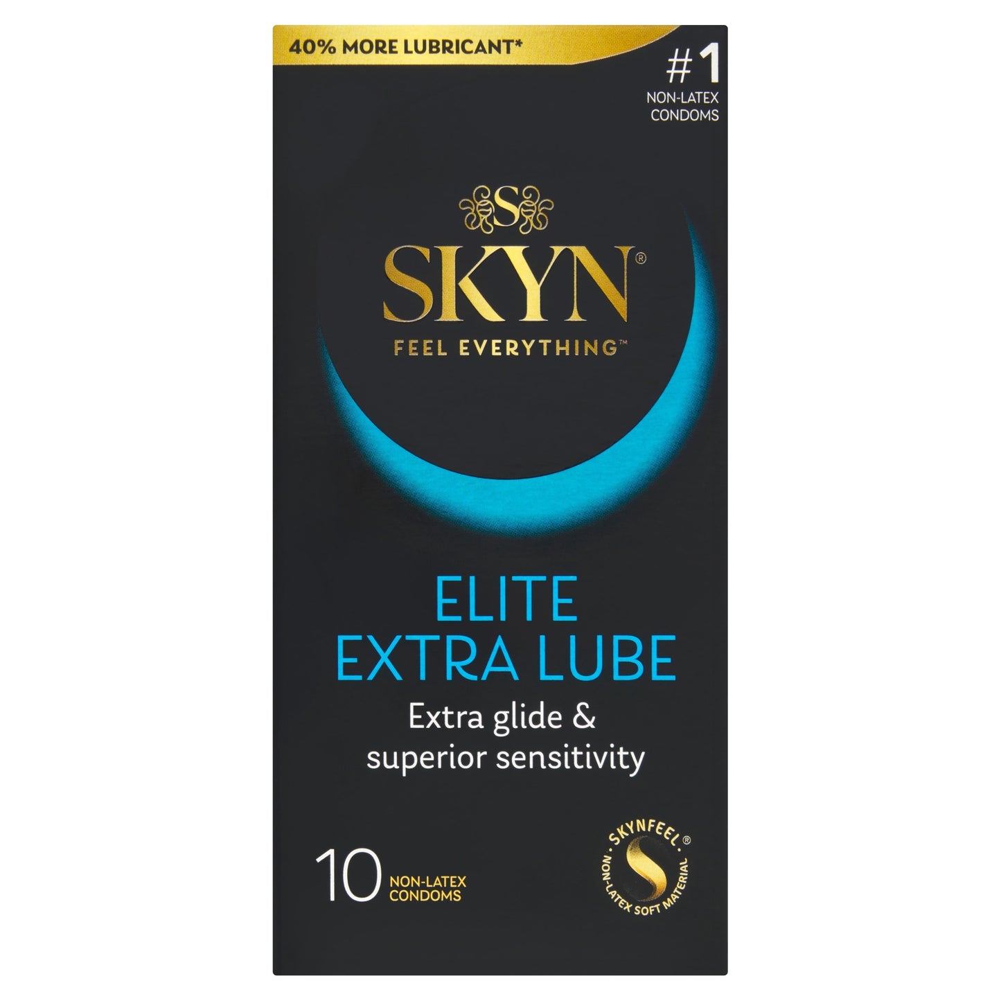 SKYN Elite Extra Lube Non Latex Condoms 10 Pack — image 1