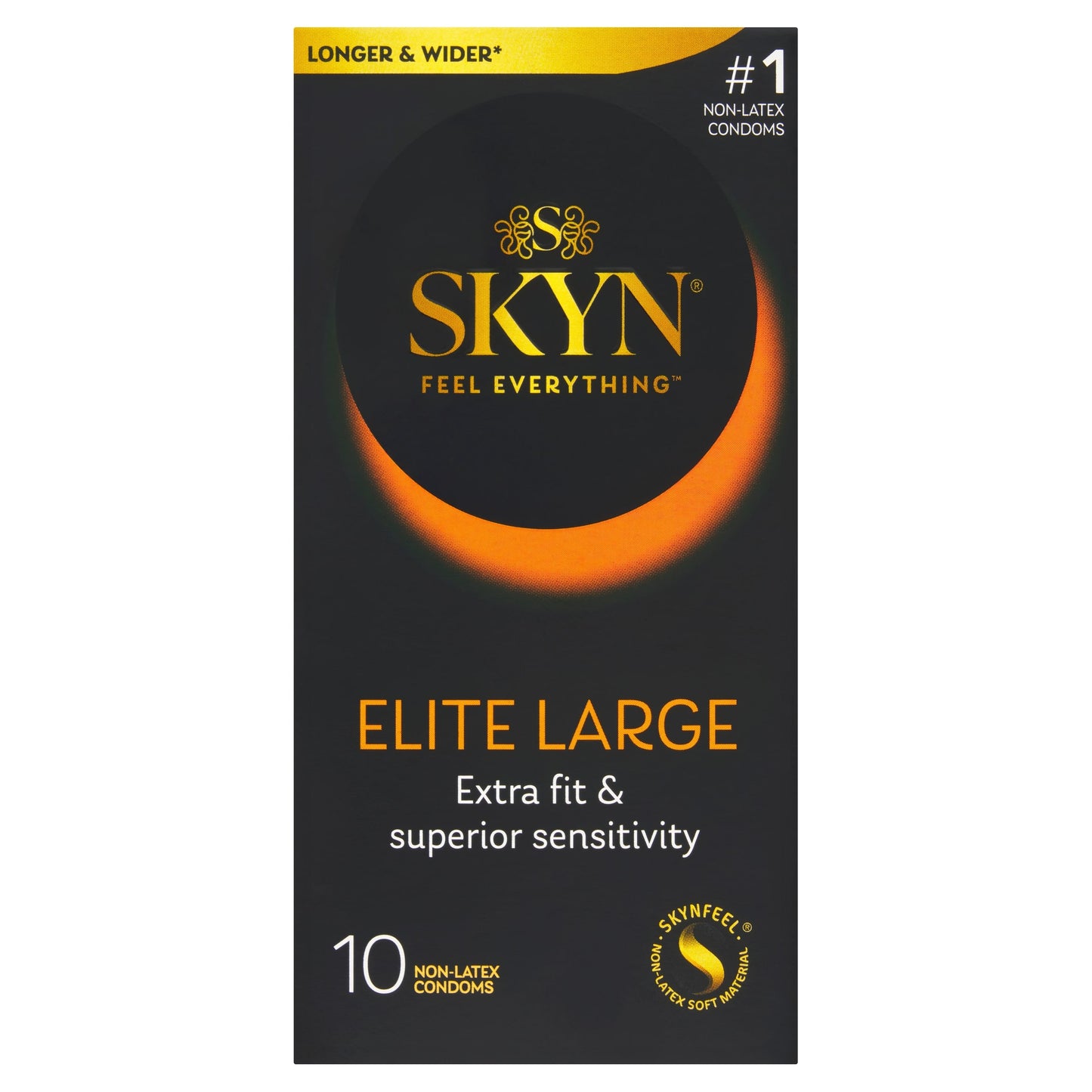SKYN Elite Large Non Latex Condoms 10 Pack — image 1