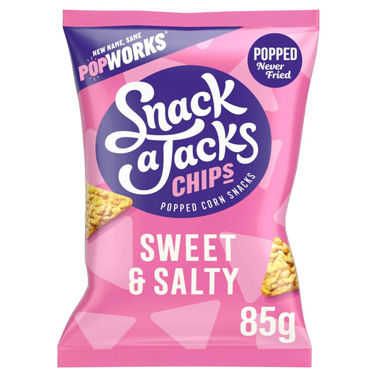 Snack A Jacks Chips Sweet & Salty 85g 85g pack shot