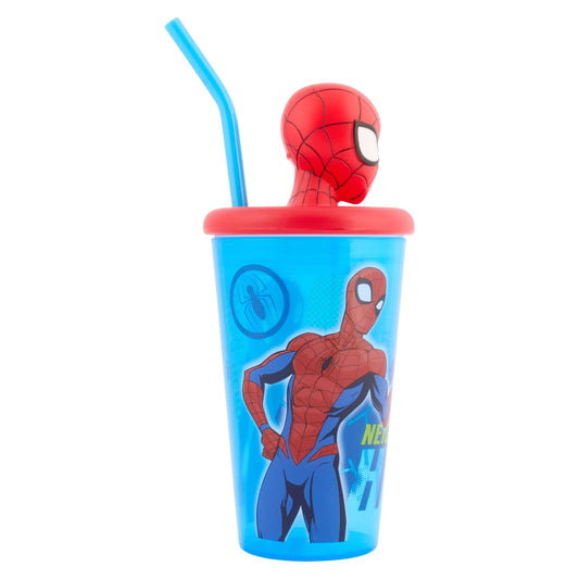 Spider-Man 3D Head Water Bottle Tumbler 444ml — image 2